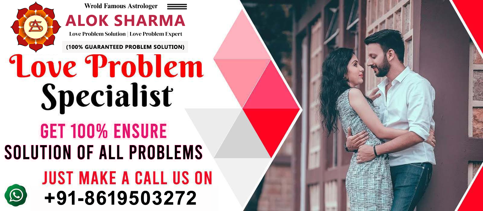  Astrologar Alok Sharma Ji +91-8619503272
