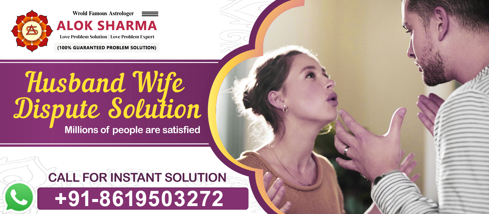 Astrologar Alok Sharma Ji +91-8619503272